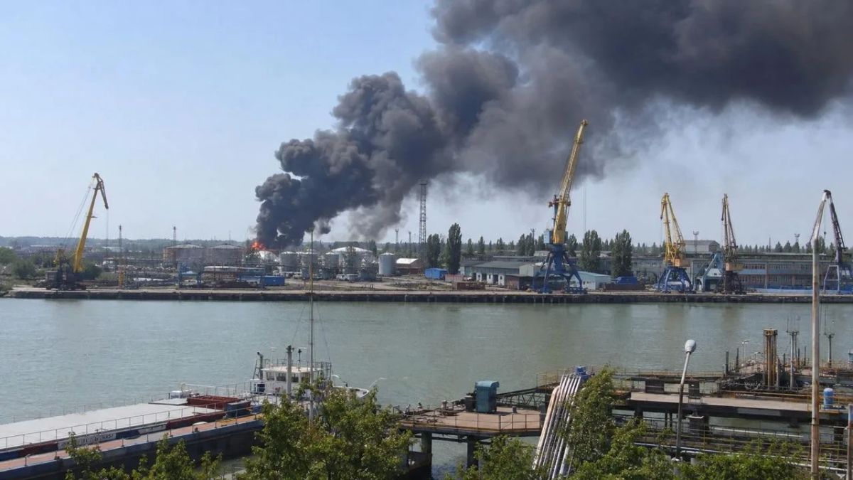 В ночь на 17 августа дроны ударили по портовой инфраструктуре в Измаильском районе