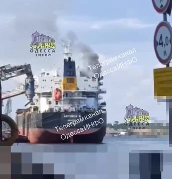 В порту Одесской области атакован очередной сухогруз
