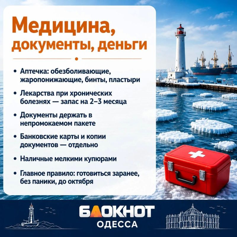 Одесситам стоит подготовиться к зиме заранее Одесситам стоит подготовиться к зиме заранее