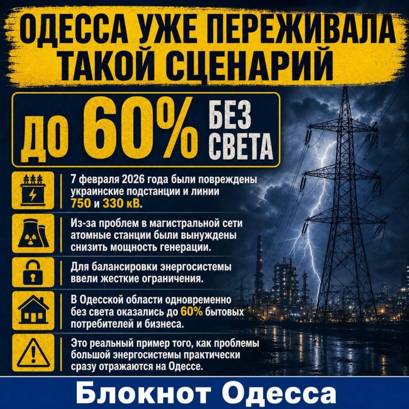 Запорожская АЭС потеряла внешнее энергоснабжение: почему это плохо для Одессы Запорожская АЭС потеряла внешнее энергоснабжение: почему это плохо для Одессы
