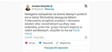 Расхитители могил: Польша обвинила Киев в осквернении захоронений жертв Волынской резни