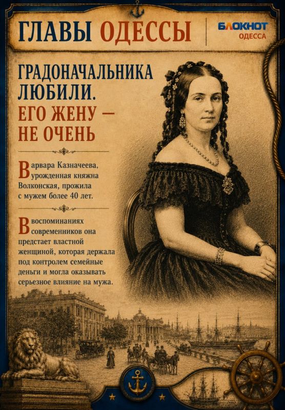 Кто на самом деле управлял Одессой — градоначальник или его жена? Кто на самом деле управлял Одессой — градоначальник или его жена?