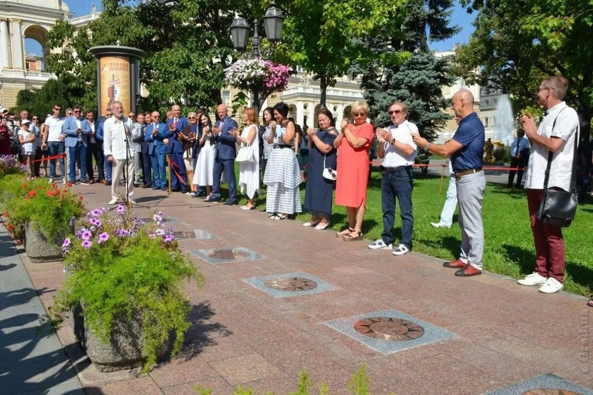 От Жванецкого до Ройтбурда: в Одессе зажглись еще три звезды От Жванецкого до Ройтбурда: в Одессе зажглись еще три звезды