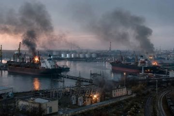 В Одесской области уничтожены два сухогруза с вооружением и электроподстанция - Минобороны РФ