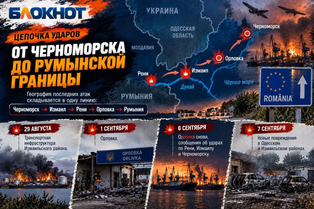 Дважды за шесть дней: почему ВС РФ снова бьют по «воротам» Одесской области в Румынию Дважды за шесть дней: почему ВС РФ снова бьют по «воротам» Одесской области в Румынию