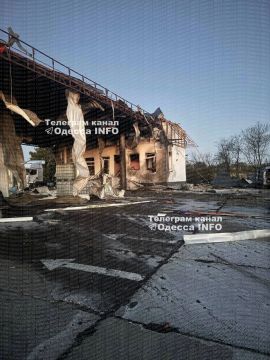 Очередная АЗС в Одесской области после прилета «Герани»