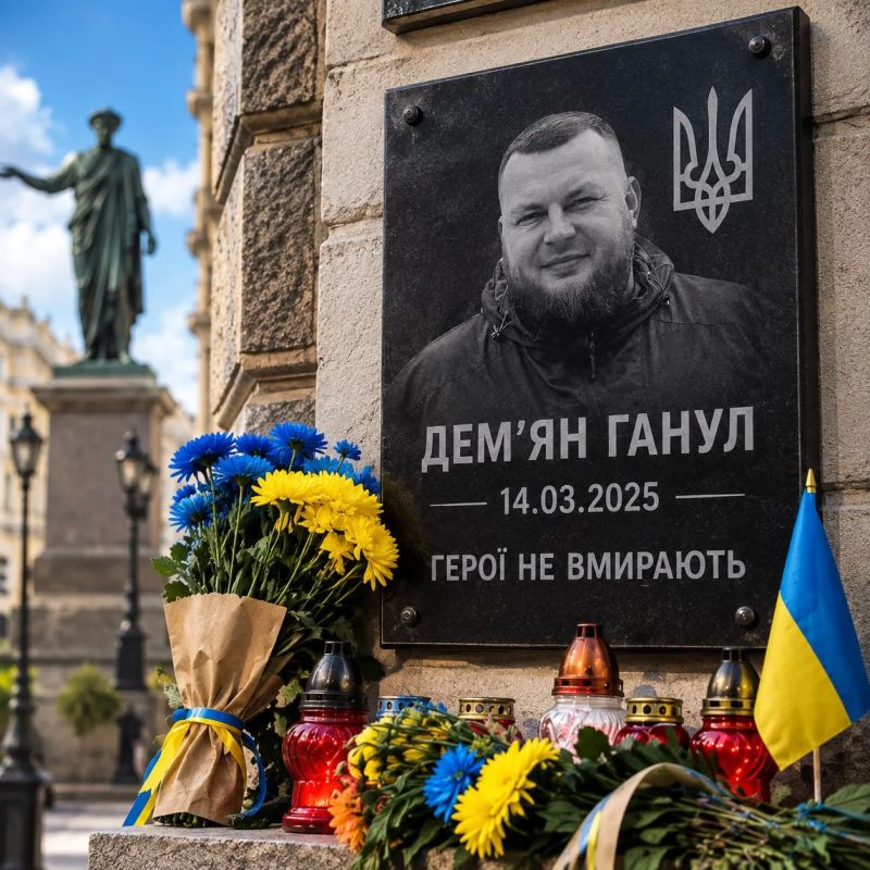 Вдова радикала Ганула обвинила мэрию Одессы в саботаже