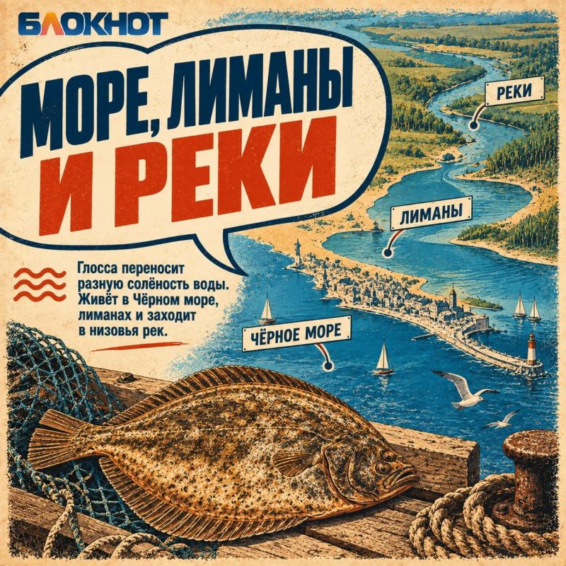 Глосса: та самая камбала старой Одессы Глосса: та самая камбала старой Одессы