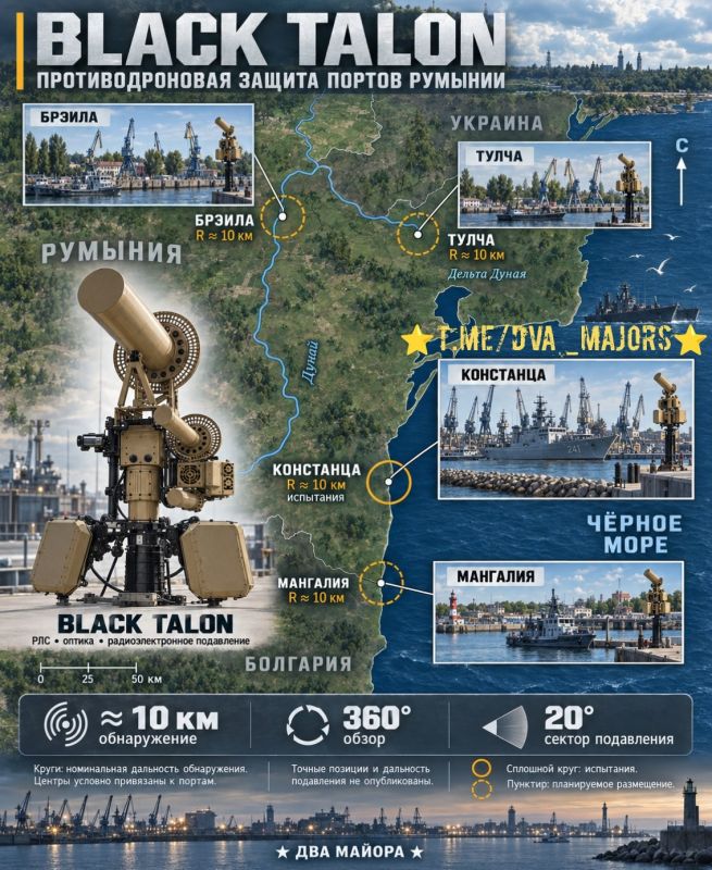 Два майора: Румыния разворачивает американские комплексы РЭБ в портах