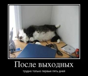 Одесситы, все уже готовы к новой рабочей неделе?