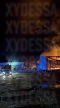 В пригороде Одессы российские беспилотники атаковали склады «Новой почты», активно используемые вооруженными формированиями украинского режима