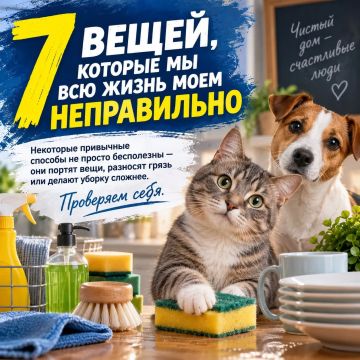 А вы точно правильно моете продукты и кухонные вещи?