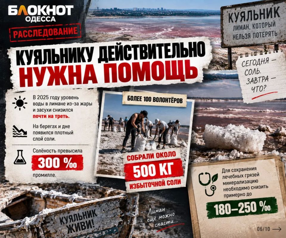 Фирме 42 дня, проекту $20 миллионов: что происходит вокруг Куяльника Фирме 42 дня, проекту $20 миллионов: что происходит вокруг Куяльника