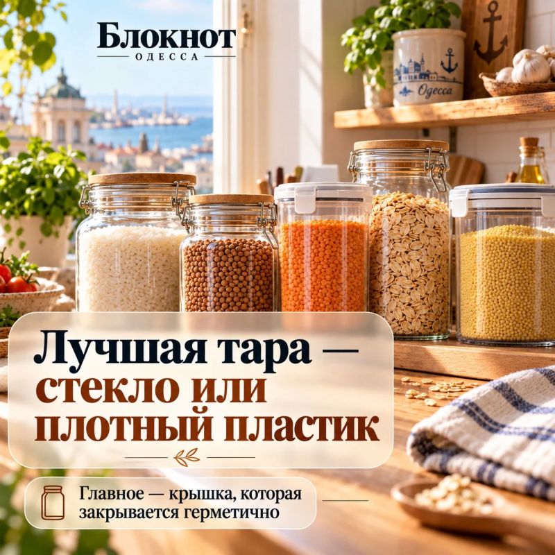Моль в гречке? Таки выселяем без разговоров Моль в гречке? Таки выселяем без разговоров
