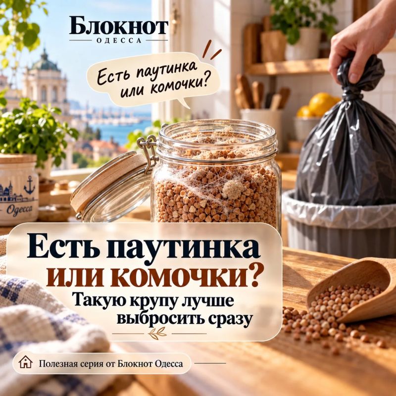 Моль в гречке? Таки выселяем без разговоров Моль в гречке? Таки выселяем без разговоров