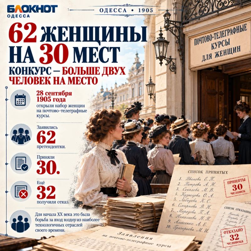 62 одесситки на 30 мест: за эту профессию пришлось побороться 62 одесситки на 30 мест: за эту профессию пришлось побороться