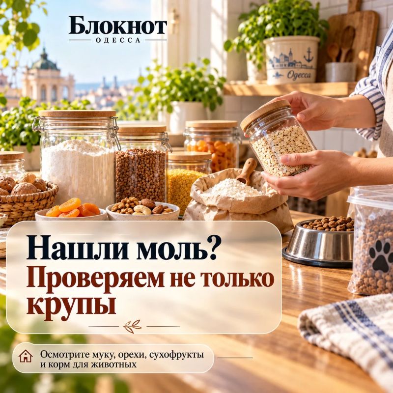 Моль в гречке? Таки выселяем без разговоров Моль в гречке? Таки выселяем без разговоров